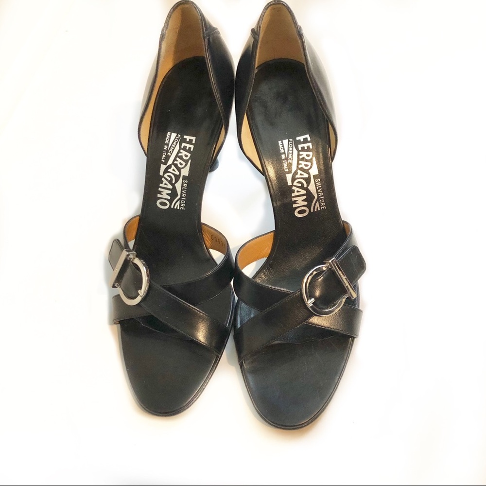 Salvatore Ferragamo d’orsay heels- 7.5 B